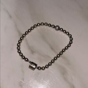 Pandora Silver Beaded Bracelet